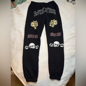 Wolves Black Joggers
